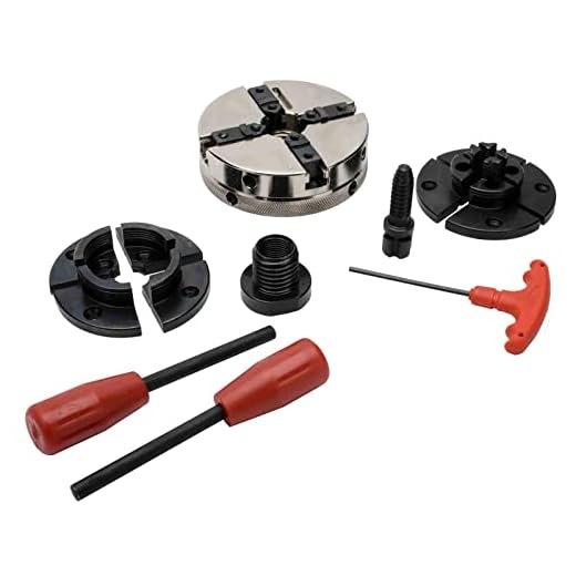 PSI Woodworking 4-Jaw Lathe Chuck System