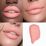 Mynena Soft Peachy Pink Matte Liquid Lipstick | Long-Lasting Comfort | Smudge-Proof Transfer-Resistant Vegan & Cruelty-Free | Full Coverage Non-Drying True Pigment | All-Day Wear Lip Color | Amelia