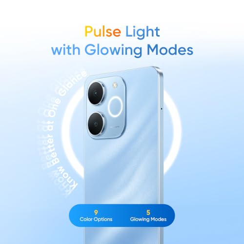 Image of realme narzo 80 Lite (See Blue,4GB+64GB) 2026 | 6300mAh Segment's Biggest Battery | 7.94mm Slim Design | 300% Ultra Volume | Pulse Light: 9 Colors, 5 Glow Modes | Ai Assist