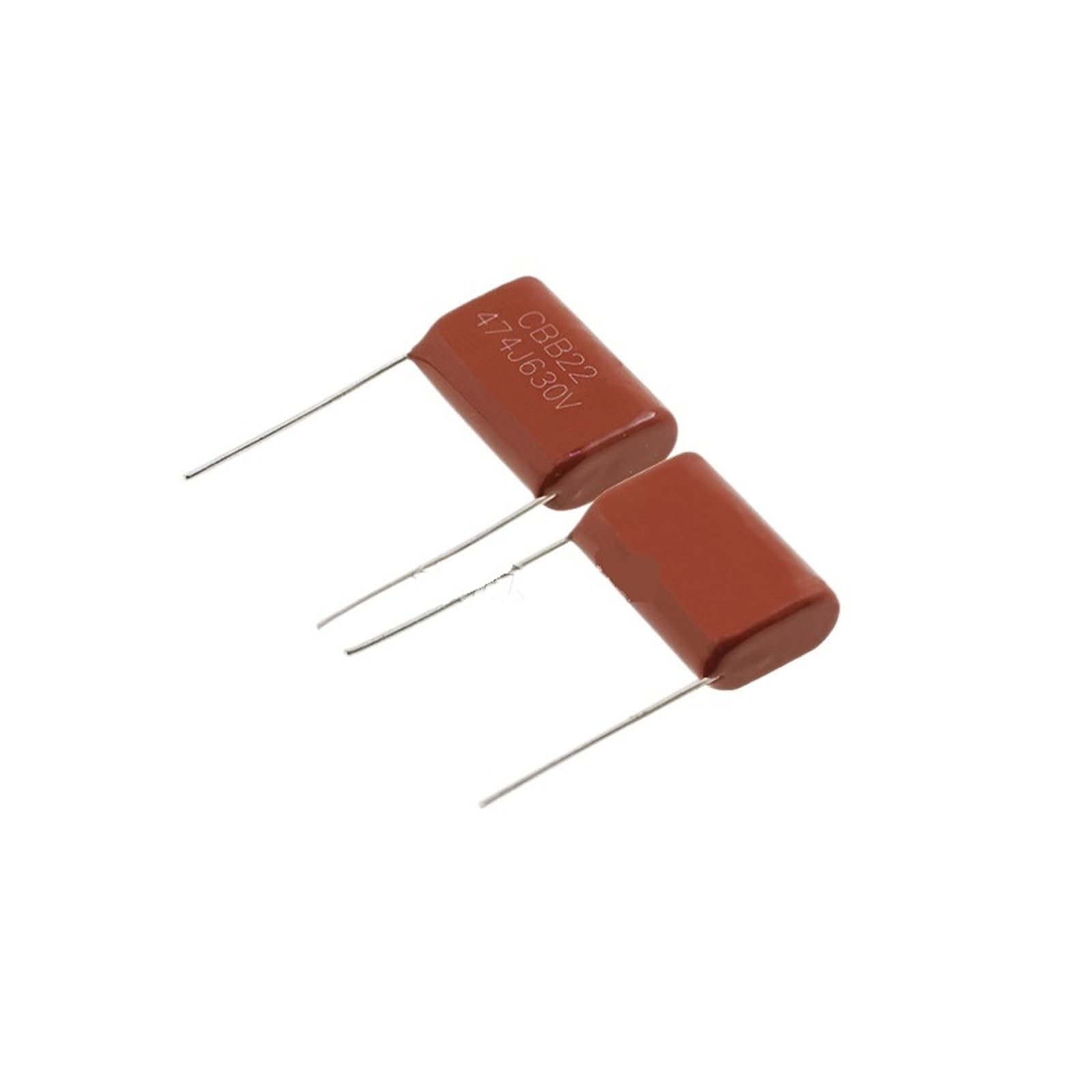 ICXLPMC 10PCS 630V474J 0.47UF 470NF Pitch 20MM 630V 474 CBB Polypropylene film capacitor