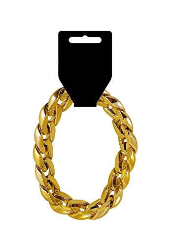 MA ONLINE Pulseras para mujer, estilo disco de los años 80, con cuentas de neón, accesorio para collar, talla única, One Size (31 cm), Plástico