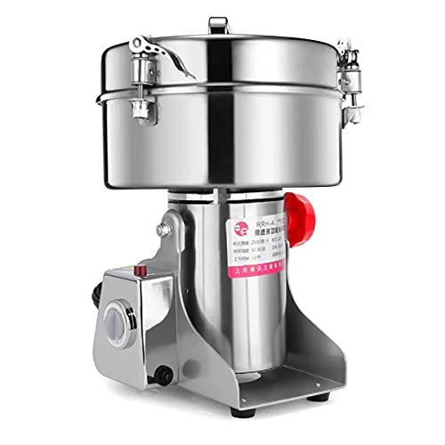 RRH 3000G Stainless Steel Grain Grinder Mill Powder Machine Swing Type Commercial Electric Grain Mill Grinder for Herb Food Grade