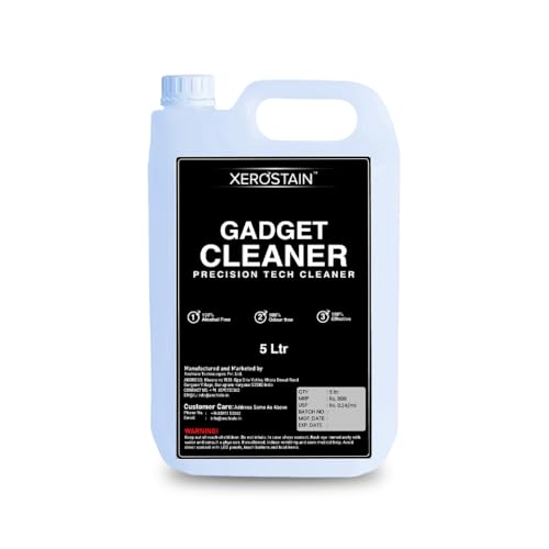 Image of Premium Gadget Cleaning Spray Kit with Microfibre Cloth and 5-in-1 Brush (5 Ltrs) | Effective for Camera, Binocular, Laptop, TV, Monitor, Tablet, Smartphone etc.