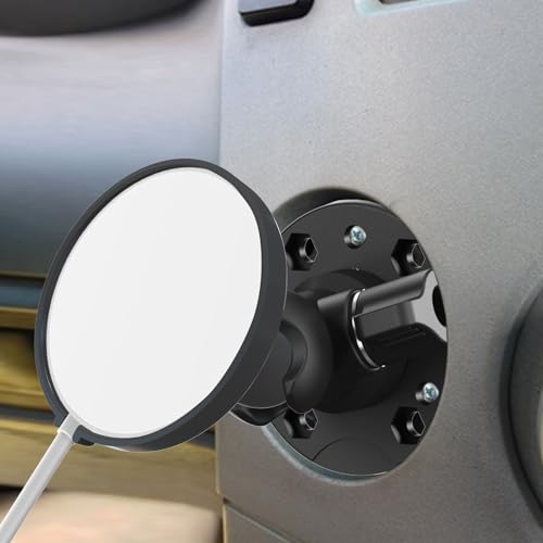 Soporte de bola Magsafe con base de taladro redonda AMP y adaptador para salpicadero 6
