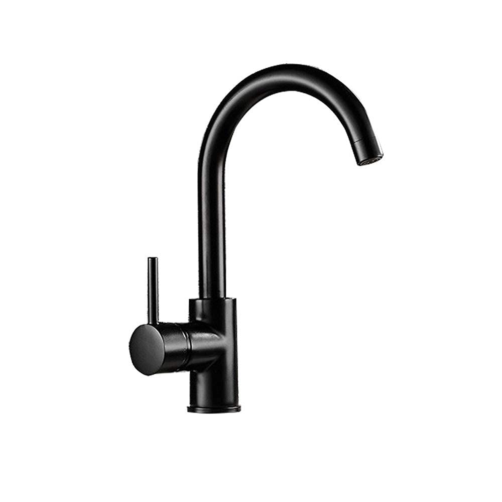 grifo para lavabo, Grifos de lavabo cocina acero inoxidable 304 con curva pequeña