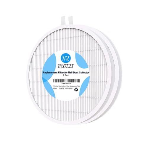 Filtro Colector de Polvo para Uñas Reutilizable 2 Pcs miniatura 1