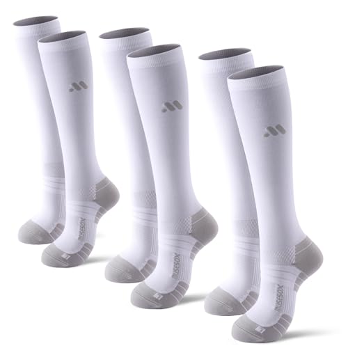 Image of Compression Socks for Women and Men,15-20 mmHg Support(3 Pairs)