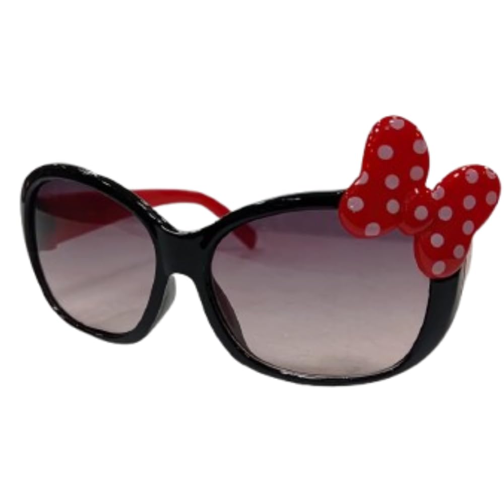 Kids Cat Eye Sunglasses – Stylish Multicolor(Black,Red,Dark Pink,Light Pink,Green,White) Butterfly Goggles for Girls (Ages 2 to 8) UV Protection Glasses Birthday Gift Pack of 1