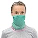 Semi-Circle Teal Pink Gradient Breathable Washable Neck Gaiter