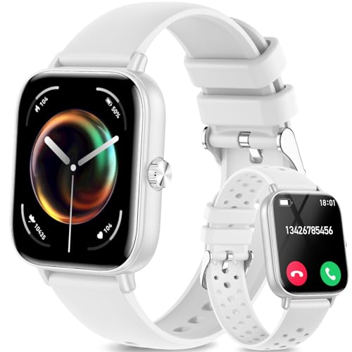 Smart Watch for Women(Answer/Make Calls), 1.83" HD Touch Screen Fitness Watch with Heart Rate SpO2 Sleep Monitor
