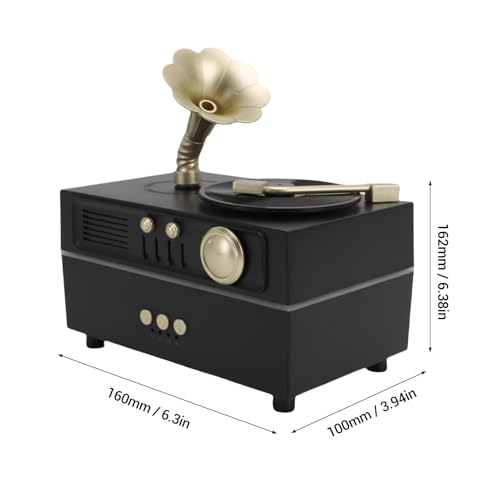 Difusor aromático eléctrico Kikumi con tornamesa retro USB miniatura 5