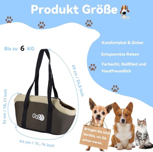 Winter Tragetücher Hund Katze Tragetasche Verstellbar Tragbar Hundetragetasche Verbreitert Verdickt Transporttasche Atmungsaktiv Haustiertasche Sicherheitsgurt Hundetasche Haustier Outdoor