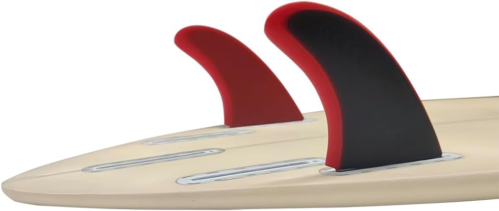 Surfboard Fins Fiberglass Twin Fins Single Tab(2 Fins) Twin Fins Set Single tab fin Thruster