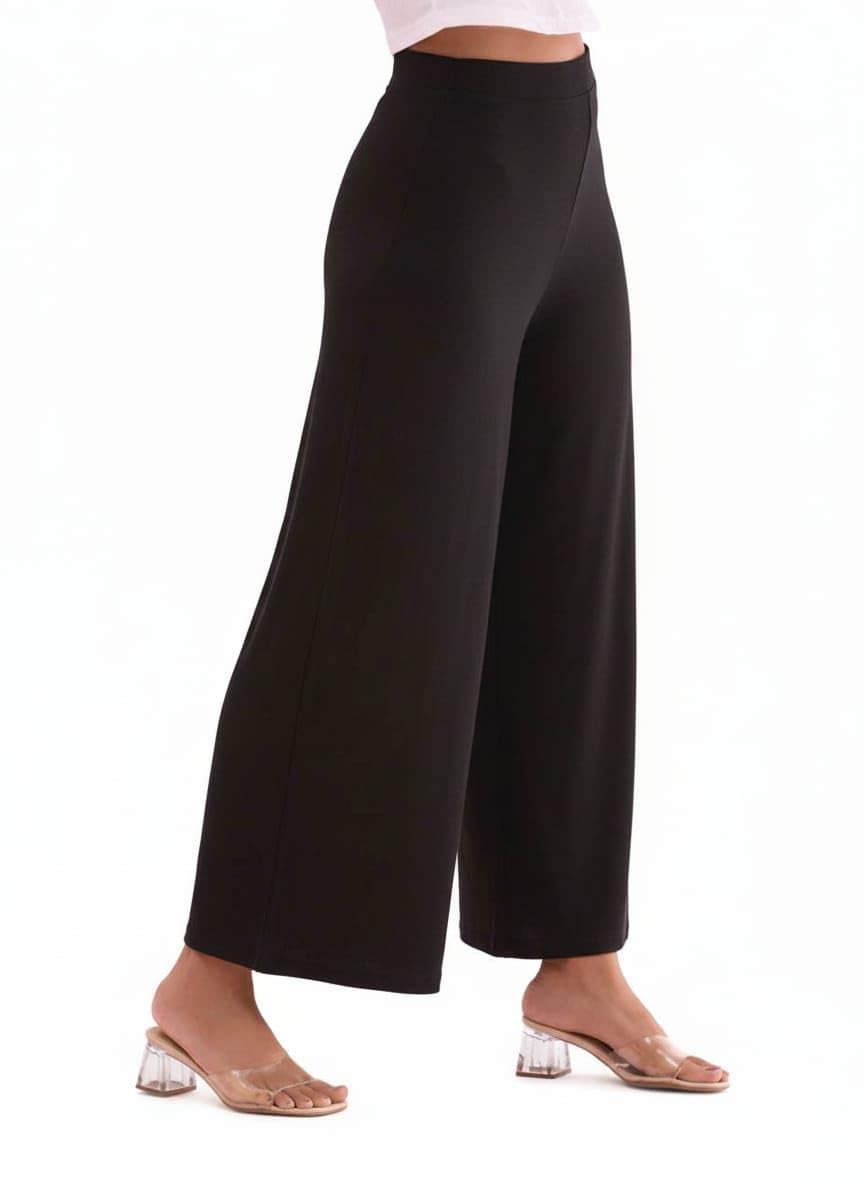 Women's Wide Leg Flarred Palazzo-picture-52