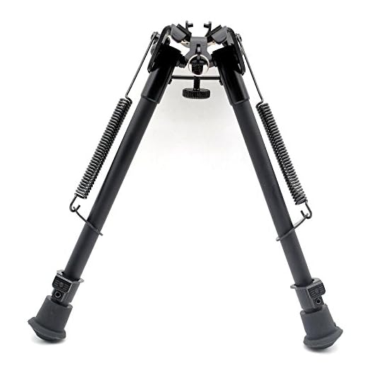 TRIROCK Trilock 9-13 Pulgadas Bípode para Airsoft y Rifle de Caza con Giro Stud sin Adaptador