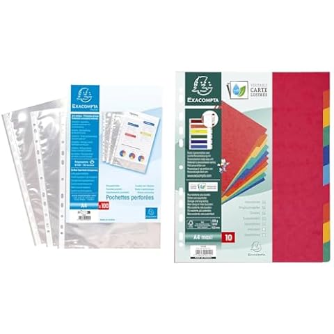 Pochettes perforées EXACOMPTA 2410E Cover