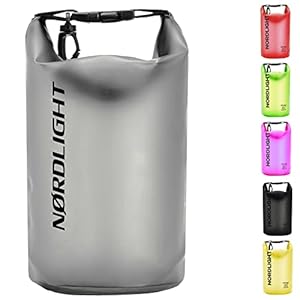 Nordlight Dry Bag Und wasserdichte Tasche – 2l, 5l, 10l, 15l, 20l, 30l Wasserdichter Packsack | Roll Top Verschluss Und…