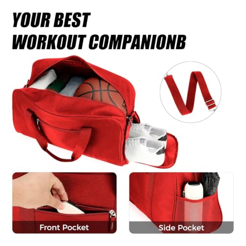 Image of Searock 45L Gym Bag for Men & Women with Shoe Compartment