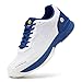FitVille Extra Anchas Zapatillas de Tenis para Hombre Deportivas Antideslizantes Zapatos de Bádminton Transpirables Sneakers Fitness Cómodas 46 EU Estándar