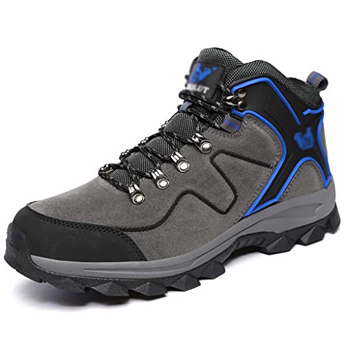 ZYFA Randonnée Chaussures de Sport pour Hommes, Chaussures d'extérieur, Cuir Chaud antidérapant, Chaussures de randonnée (Trois Couleurs en Option) (Couleur : A, Taille : 40) Cover