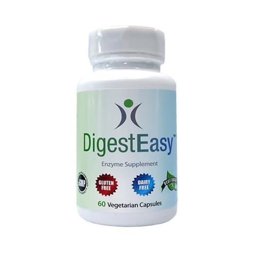 DigestEasy Enzymes - Doctor Formulated Proprietary Blend of 15 Enzymes. 100% Vegan Including Capsule. High Potency Natural Aid for Indigestion, Gas, Bloating, Acid Reflux, Burning; Aids Absorption