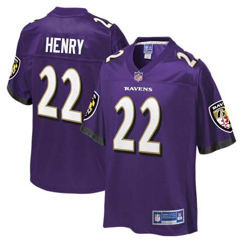 NFL PRO LINE Mens Derrick Henry Purple Baltimore Ravens Team Jersey