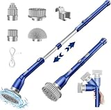 iDOO Elektrische Reinigungsb&uuml;rste, Electric Spin Scrubber Haushalt, Teleskop Electric Cleaning Brush, Putzb&uuml;rste Elektrisch Mit Verstellbarem Griff, Cleaning Gadgets-HomeGadgets