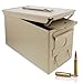 Redneck Convent Tan Waterproof Ammo Box Military Storage Box – MTM 50 Round Flip Top Ammo Box Ammo Can Organizer Reloading Supplies