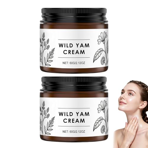 Crème à l'igname sauvage pour soins menstruels, lotion apaisante Wilderglow pour votre routine