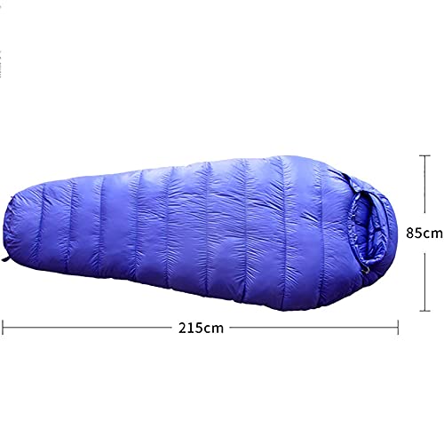 Jianghuayunchuanri Bequemer Schlafsack Camping Schlafsack Outdoor Tragbare Schlafsack Reise Dirty Sleeping Bag Indoor- und Outdoor-Aktivitäten (Farbe : Blue, Size : 215x85cm) - Image 5