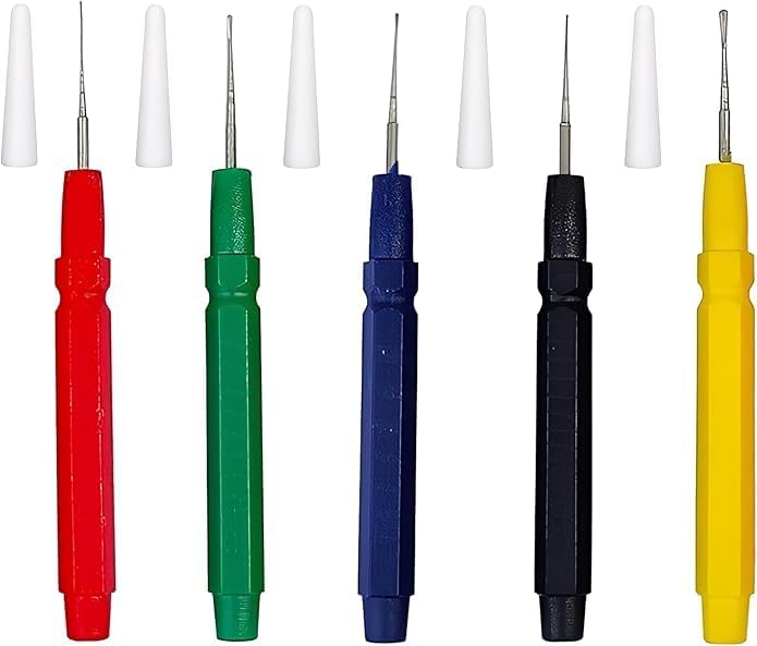 PRESIZE 5 Oiler Pen Needle Set for Watchmaker Precision Oiler Pen Applicator for Watch Repair, Clock Lubrication and Small Parts
