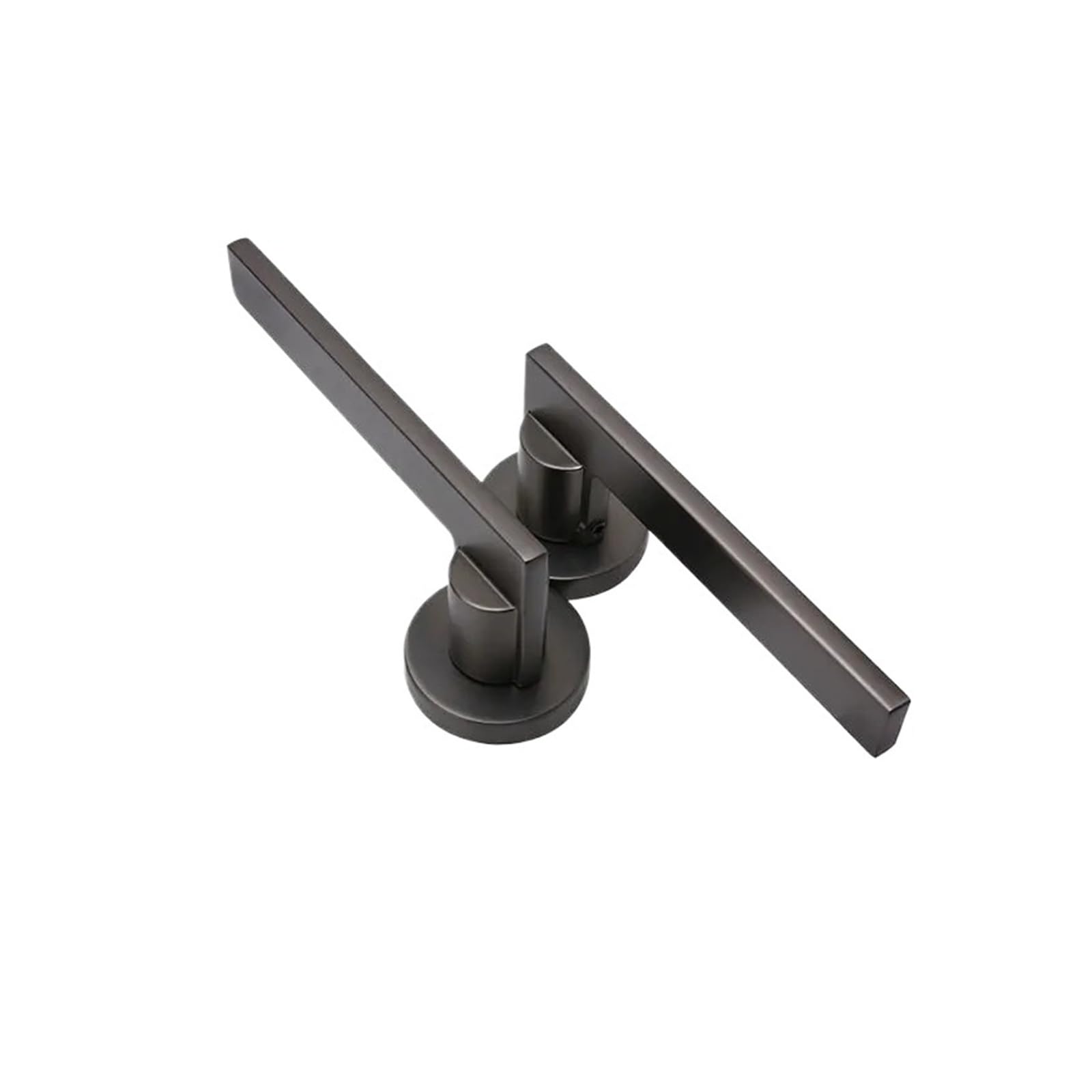 Sjloynwq 0.5Mm 1 Set Of Zinc Alloy Interior Wooden Door Split Handle Lock With Key(0.5Mm)