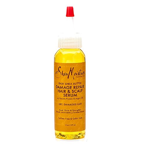 SheaMoisture Raw Shea Butter Damage Repair Hair & Scalp Serum, 2 Ounce