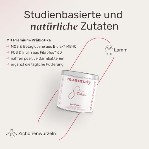 mammaly Präbiotika Darmflora-Drops mit Lamm für Hunde (200 Drops) – Ansicht 3