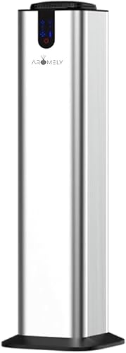 Aromely Difusor inteligente de aroma Bluetooth, difusor sin agua nebulizador de aromaterapia para hogares de dos pisos, oficinas y áreas abiertas,