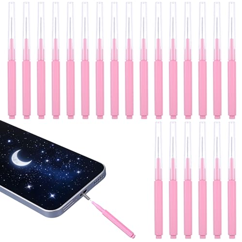 FNANJWQ Cell Phone Cleaning Kit 22 Pcs Phone Charging Port Cleaner Anti-Clogging Mini Cleaning Dust Remover Tools USB C Speaker Port Clean Kit fit for Cell Phones Earbuds