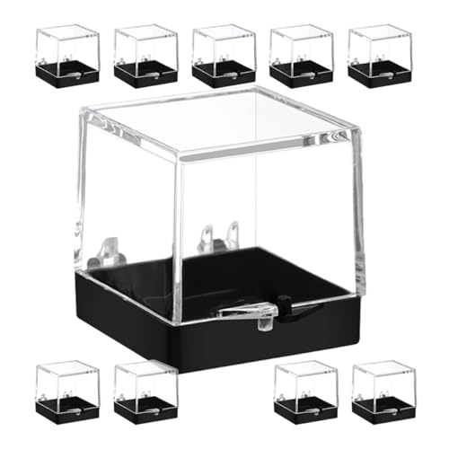 OATIPHO Caja de Exhibición de Minerales de...