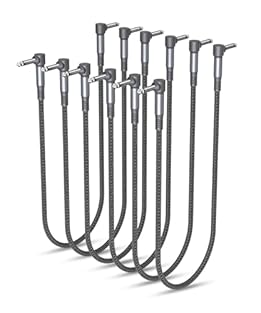 (Hard to the core, for Hard-core Players) From the oxygen-free copper conductors on the inside to the sleek aluminum-alloy shell and double-braided jacket on the outside, all the materials of our pedal board cables are meticulously selected to build ...