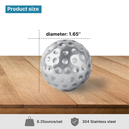 Qoowo Massage Balls, Cold And Heat Therapy Relieves Muscle Soreness, Stiffness, Reduce Inflammation, 1.65" Trigger Point Balls (Set Of 2) #TOP5