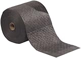 ESP 2MBGRSL Polypropylene Medium Weight Meltblown Maintenance Universal Absorbent Single Sided Laminated Roll, 150' Length x 30