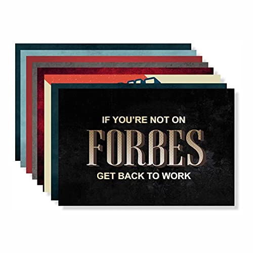 PAPER PLANE DESIGN Quote and Motivational Poster Set of 10 (Size 45 x 30 cm ) (Poster-A)