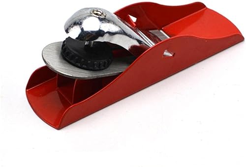 Miniatura 9 de Paquete de 2 aviones de mano de madera con una sola mano, aviones de bolsillo para carpintería, cepilladora de bloque ajustable, limpieza de aviones