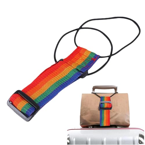 Sangle à Bagages - Ceinture de Voyage réglable pour Valise, Sac à Charge Lourds sécurisant | Bande de Liaison de Bagage, Support de bagags antidérapant, Ceinture de voyag pour bagagess pour