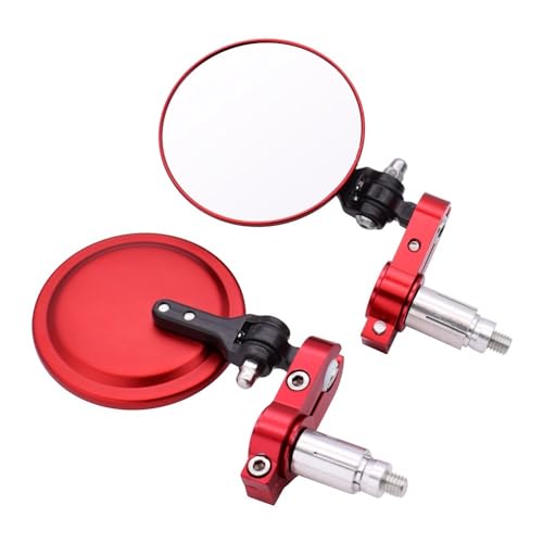 Espejos universales para MV Agusta Brutale en aluminio CNC extremo de barra 2