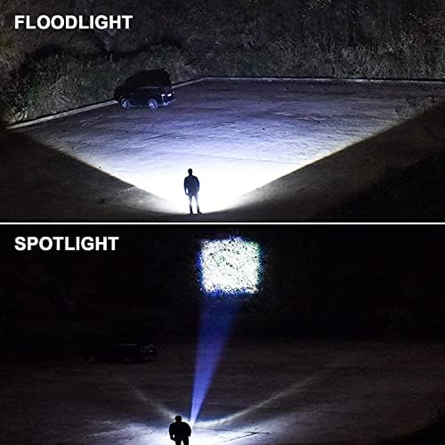 USB Rechargeable Torch,Magnetic Super Bright LED Torch Flashlight with 360°COB Work Light,Zoomable,Waterproof,4 Modes Lights for Camping Hiking Emergency(2 Pack)