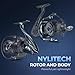KastKing ReKon Saltwater Spinning Reel – Up to 55LBs Max Drag Big Game Fishing Reel - Innovative NyliTech Body- Water Resistant - 6.2:1 High Speed - MaxiDur 5+1+1 Corrosion-Resistance Bearing System