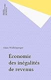 Économie des inégalités de revenus (Economie d'aujourd'hui)