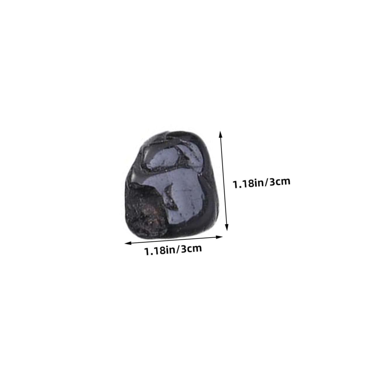 Toyvian Pierres Naturelles pour Aquarium et Jardin, Galets Décoratifs Résistants la Décoloration, Pierre Polie de 1000g pour Aménagement Paysager Extérieur et Substrat D'aquarium