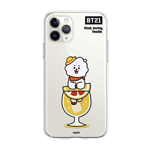 BT21 iPhone 11 Pro Max �P�[�X CLEAR SOFT SUMMER DOLCE RJ(�N���A �\�t�g �T�}�[ �h���`�F)6.5�C���` �A�C�t�H�� �w�� �J�o�[ TPU�y�������C�Z���X�i�z KCJ-CSM002