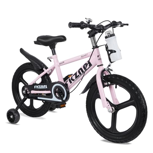 MCFANSHOU 16 & 18 inch Kids Bike Training Wheels, Aluminum